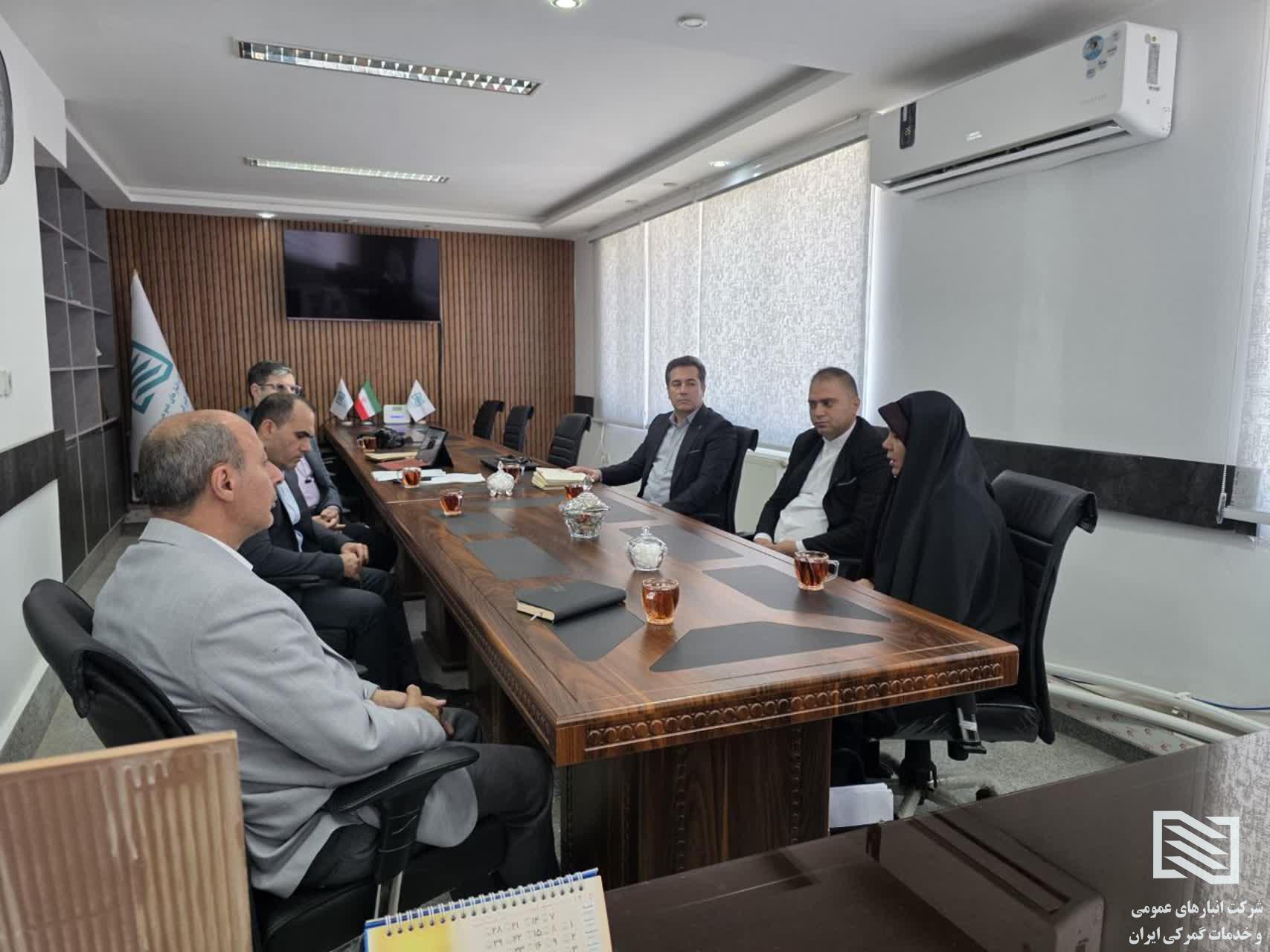 بازدید سرزده فرماندار شهرستان ماکو از شرکت انبارهای عمومی و خدمات گمرکی بازرگان 5